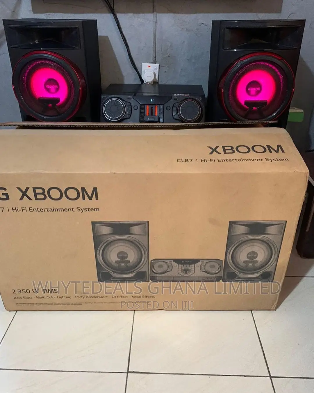 Powerful LG 2350watts Xboom Sound System Bluetooth USB Radio