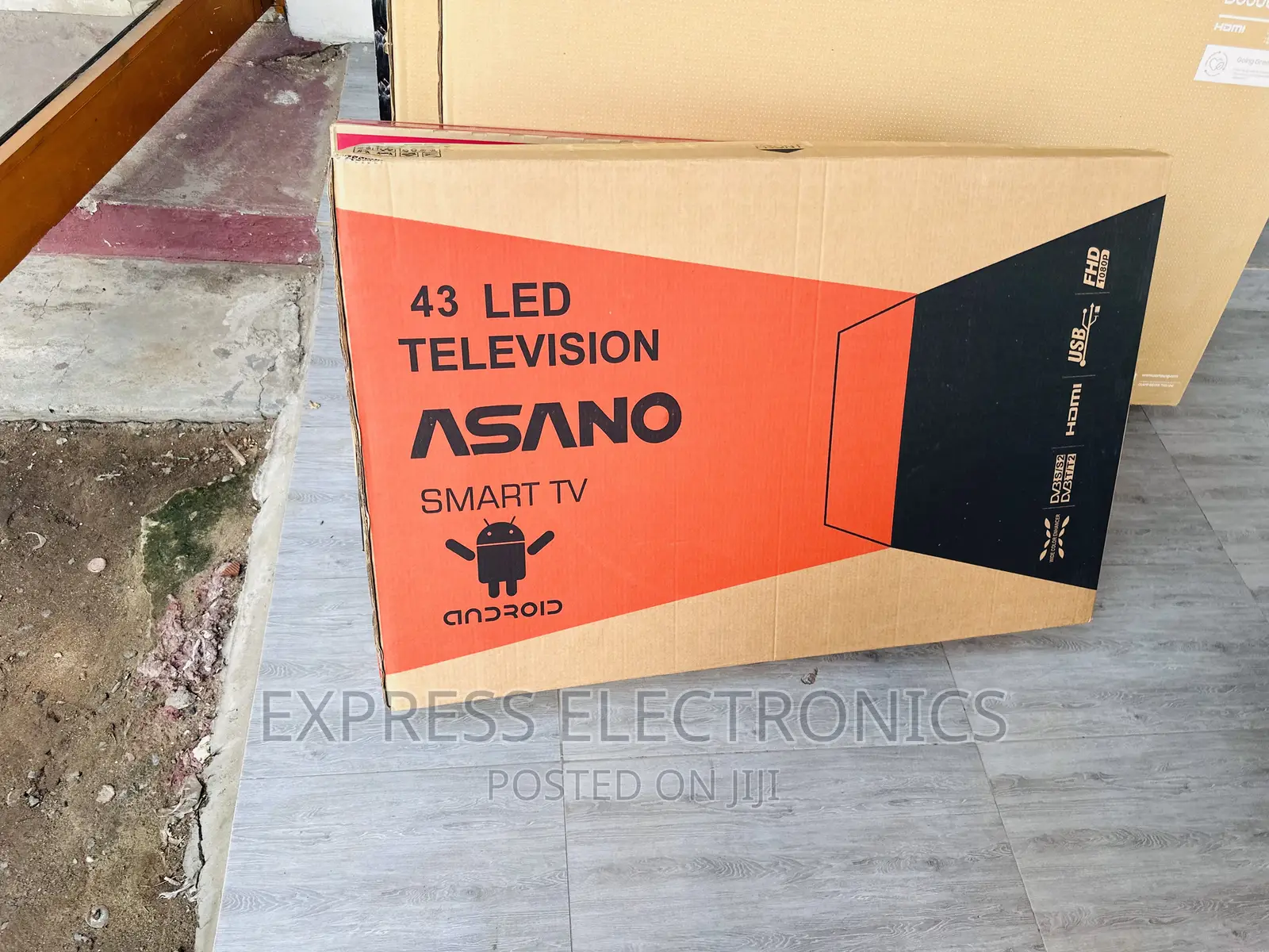 Experience Clear and FHD Pictures Display Smart Asano 43” Tv