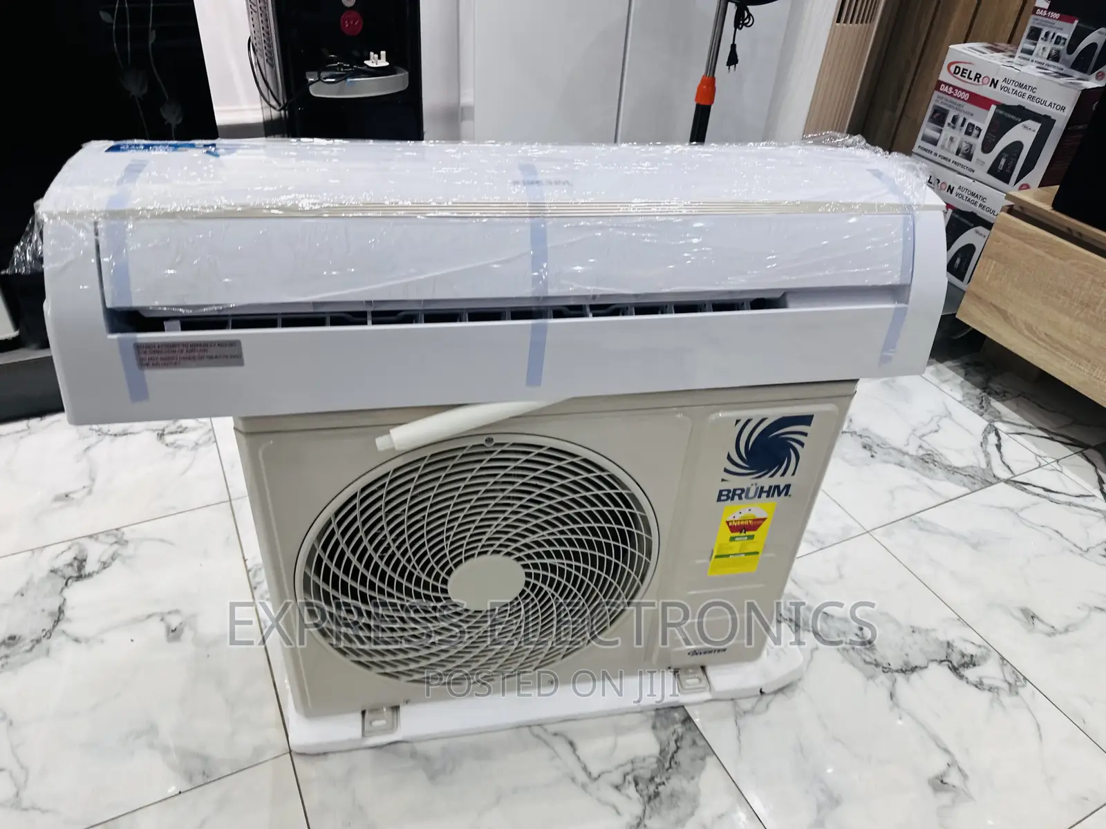 Bruhm Split Inverter Ac 2.5hp White Fresh Airflow