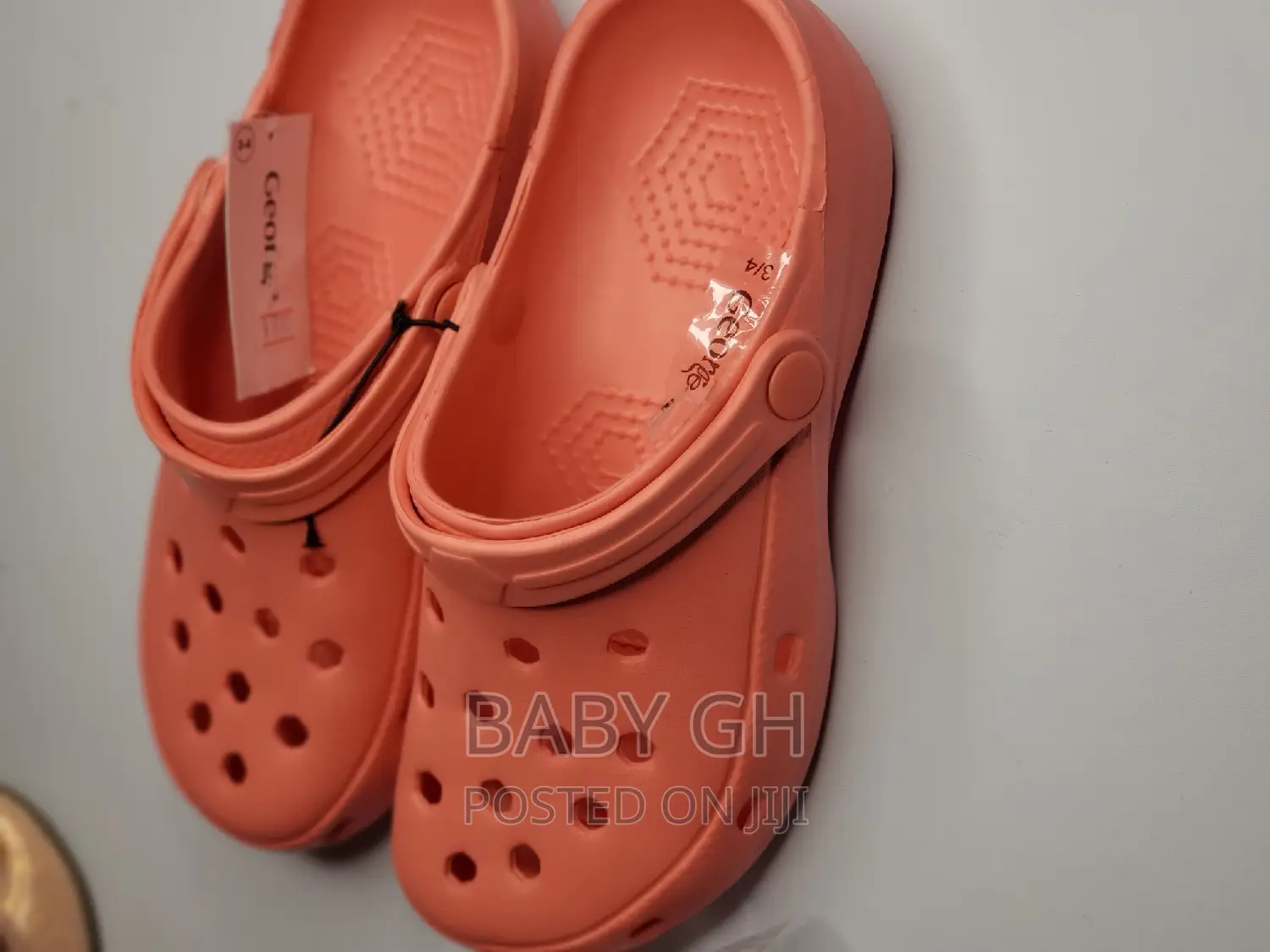 George Ladies Pink Crocs