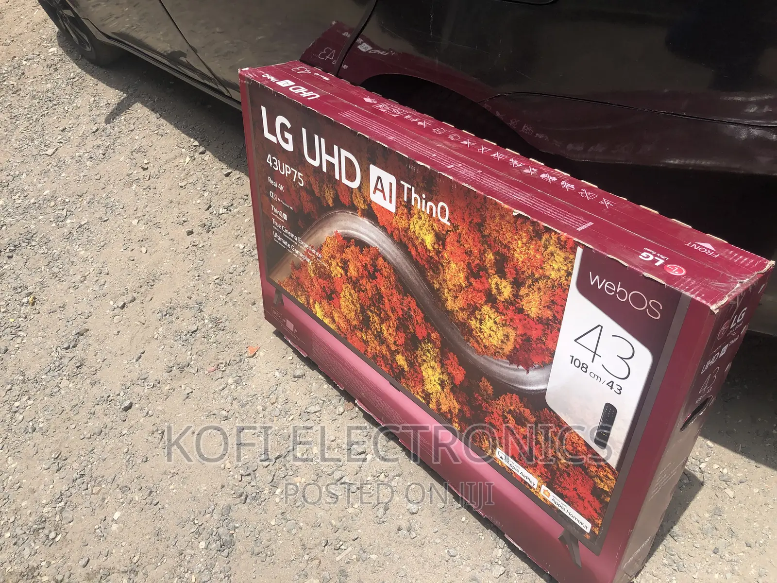 Lg UHD TV 43, HDR Webos Smart With Streaming Service