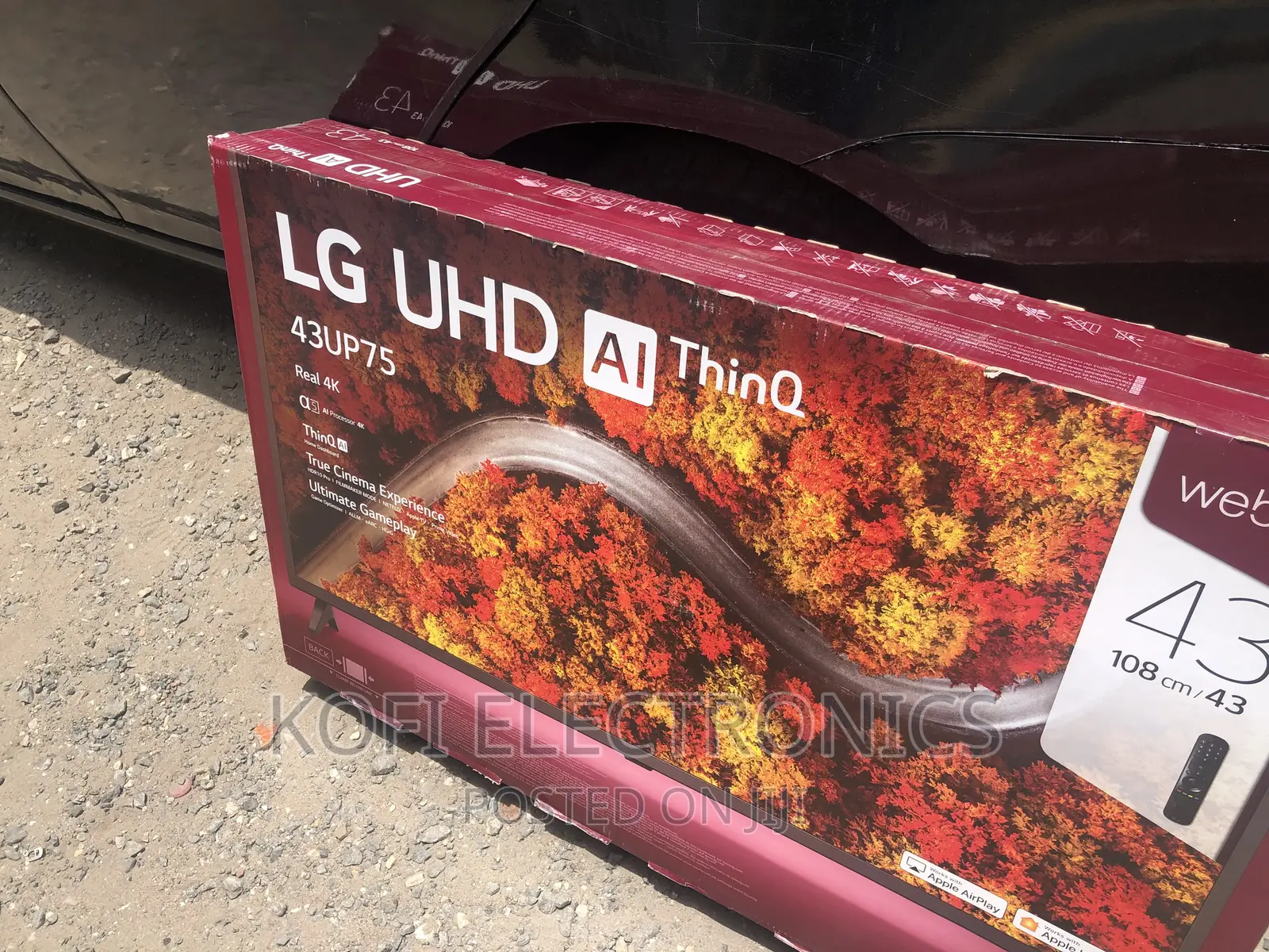 Lg UHD TV 43, HDR Webos Smart With Streaming Service