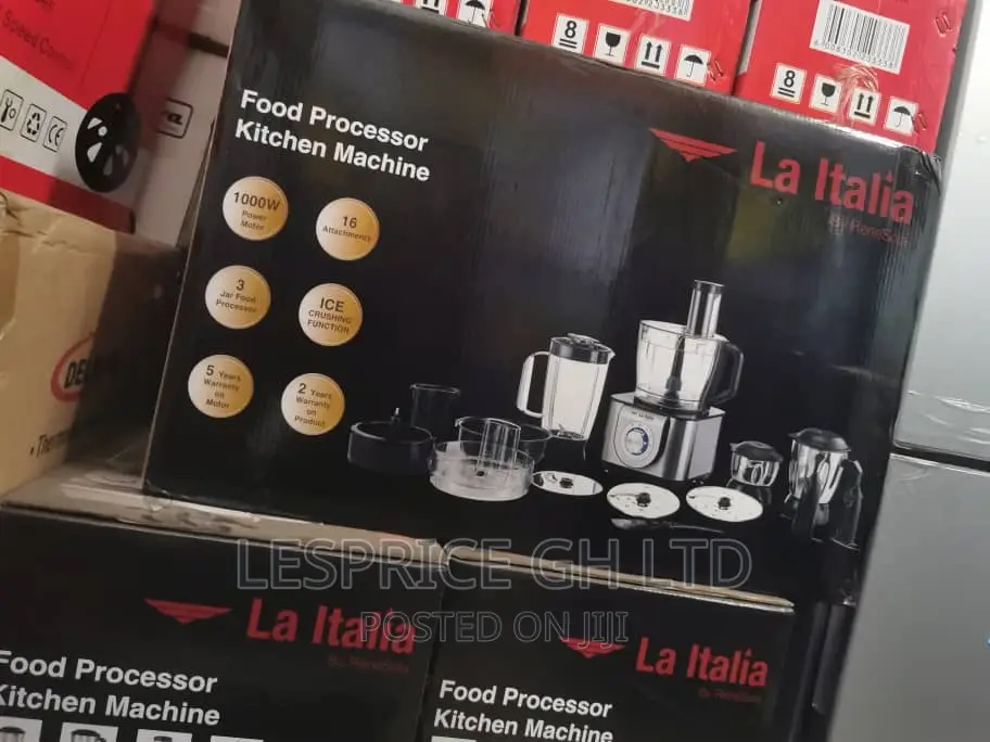Highly Recommended//Italia 1000w Food Processor