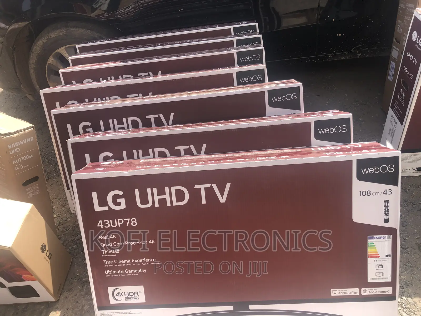 Aesthetic Design LG 43up78003lb 43" Ips Ultrahd TV DVB-T2