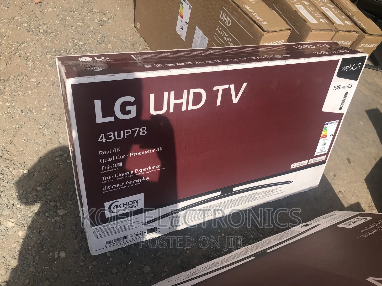Aesthetic Design LG 43up78003lb 43" Ips Ultrahd TV DVB-T2