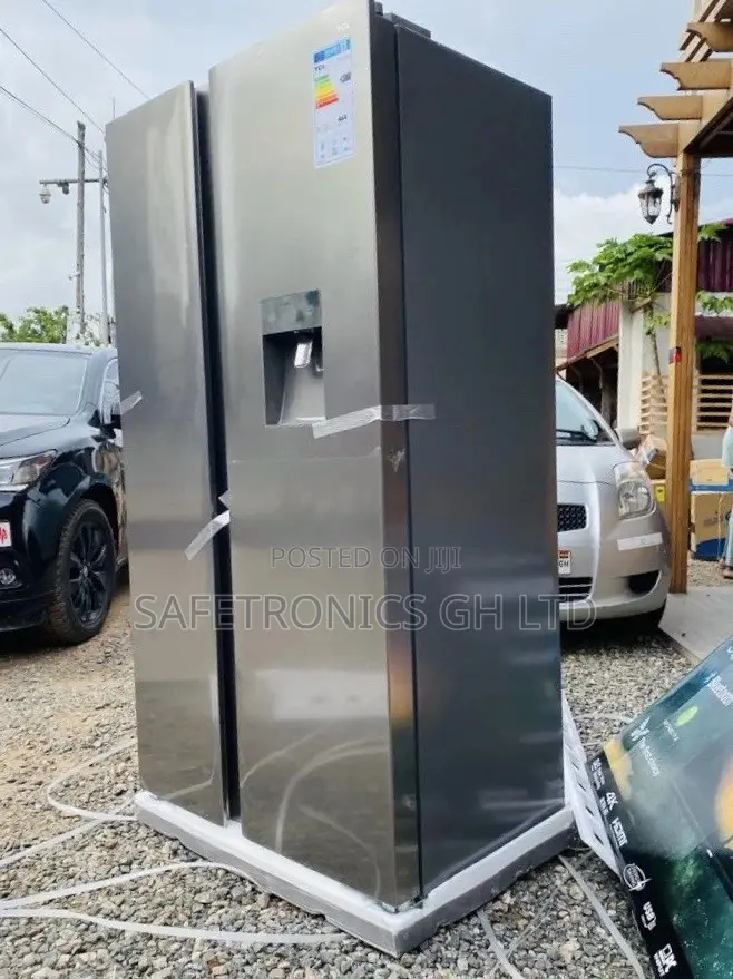  607 Liters TCL Gray P520 SBN Side by Side Water Dispenser