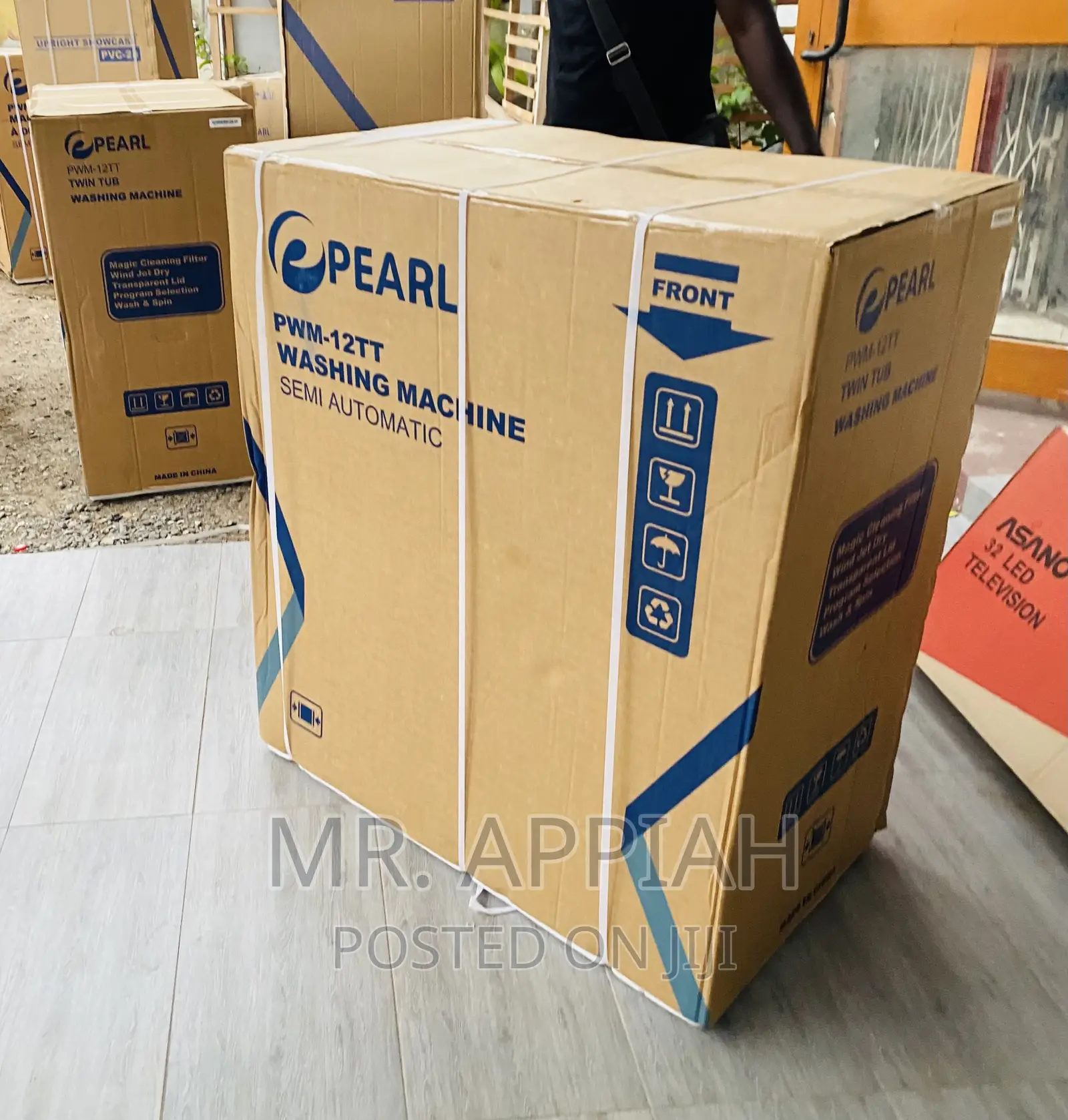 Best Quality Pearl 12kg Semi-Automatic Washing Machine.