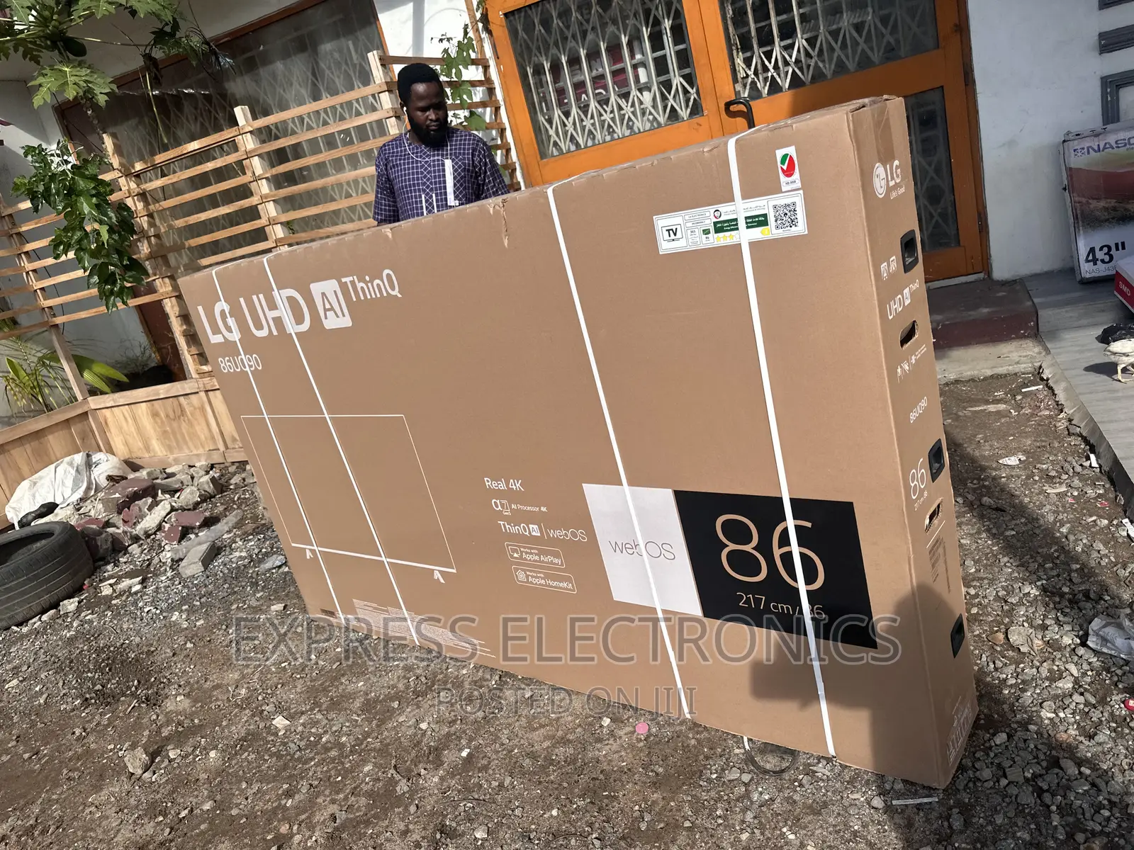 Experience a Lifetime UHD Smart Lg 86”UQ90