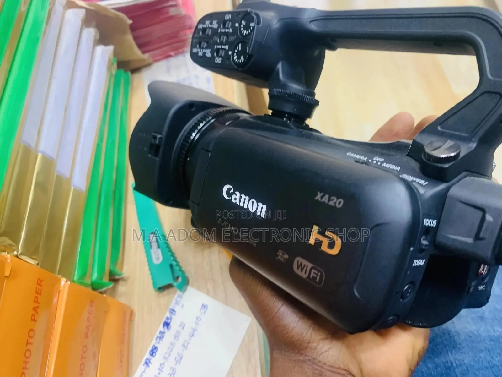 New Canon Xa20 Professional Video Camera