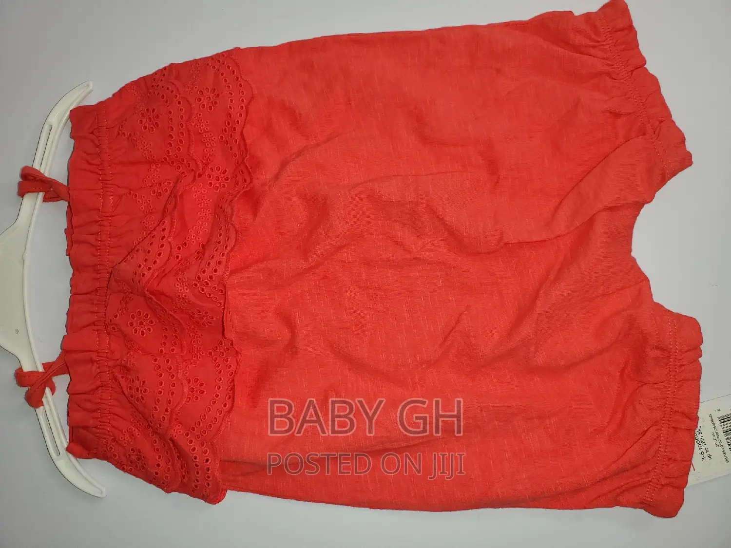 George Baby Red Girls Jumpsuit