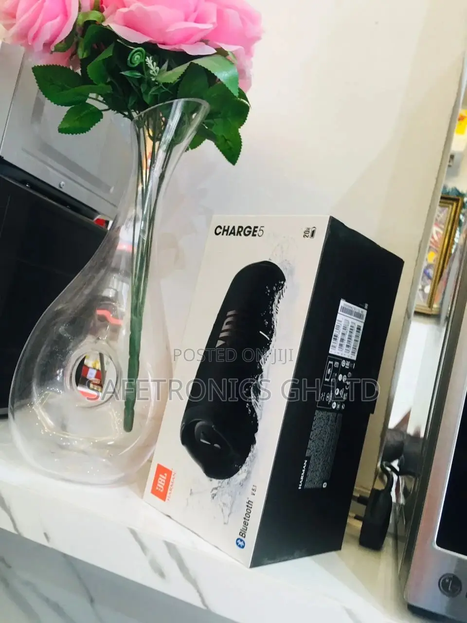 Bluetooth Wireless JBL Charge 5 Black Electric