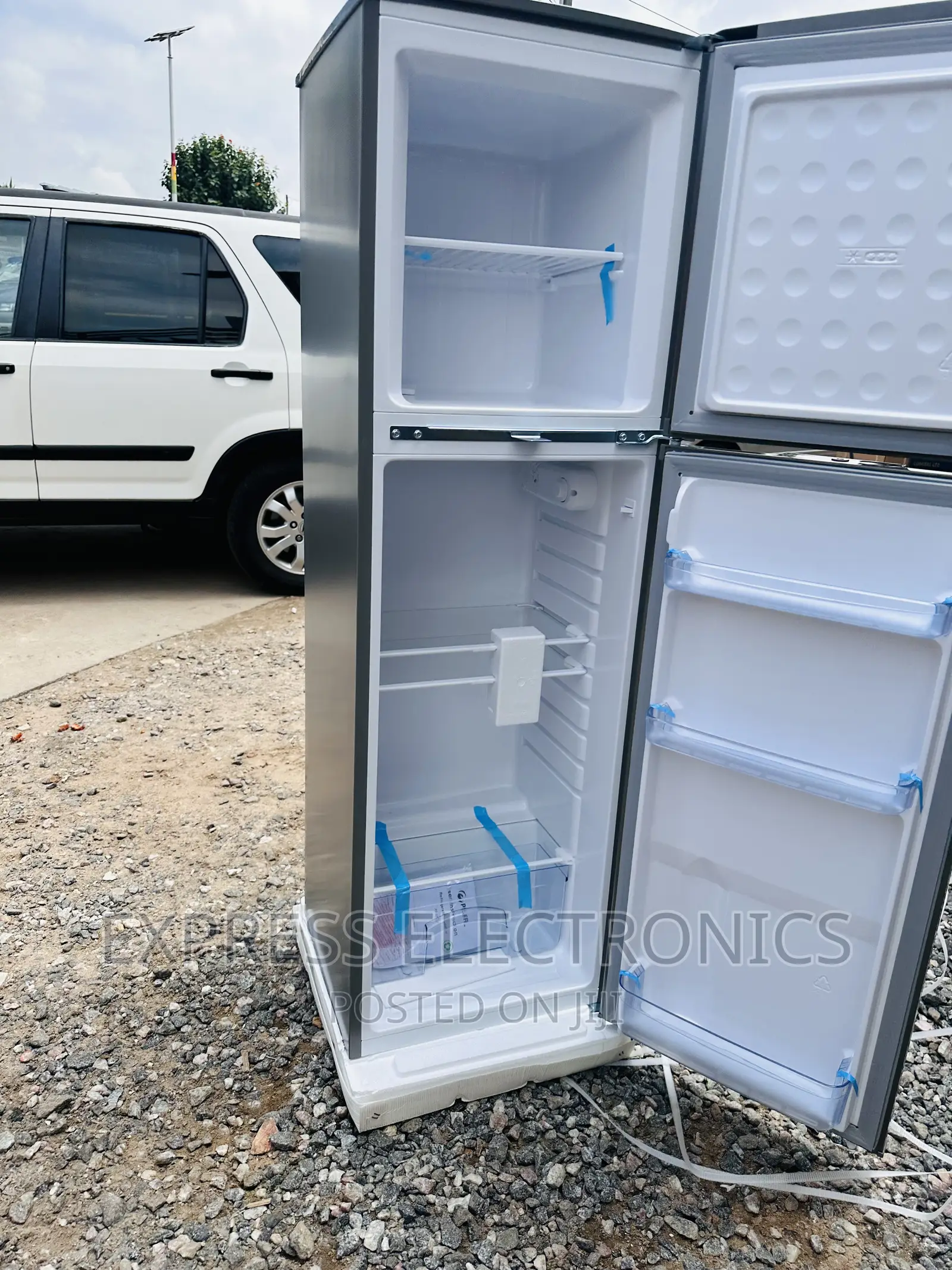 Best Buy From 10gig Store PF-200B Double Door Fridge Pearl