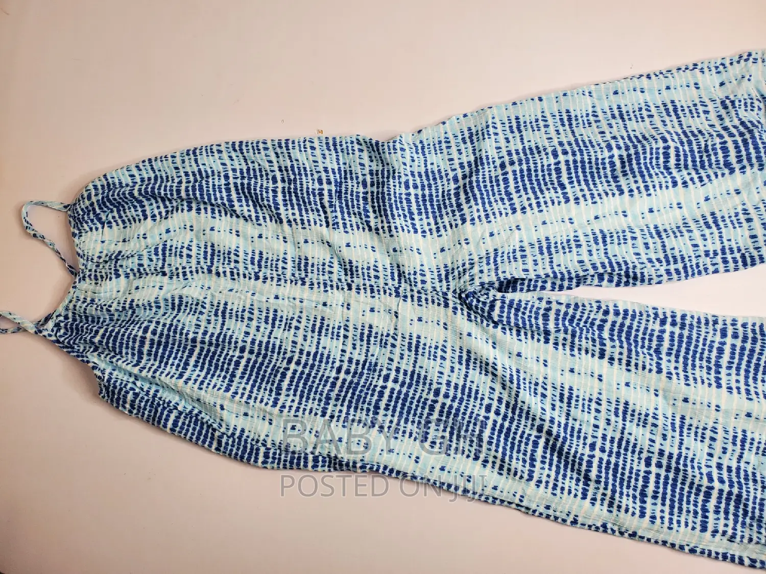 George Baby Blue Girls Jumpsuit