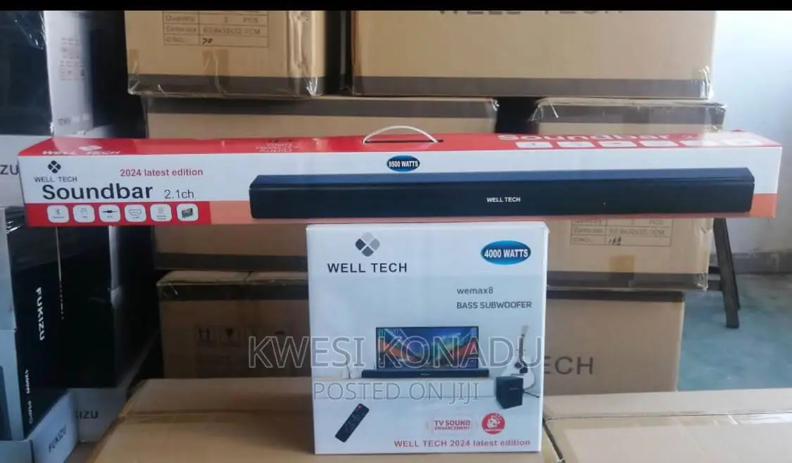 Wemax Model Well Tech Soundbar
