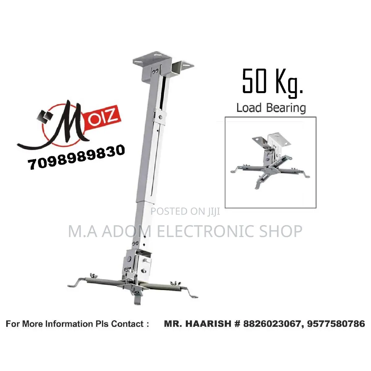 Projector Wall Mount 3 in One Mounting Ways