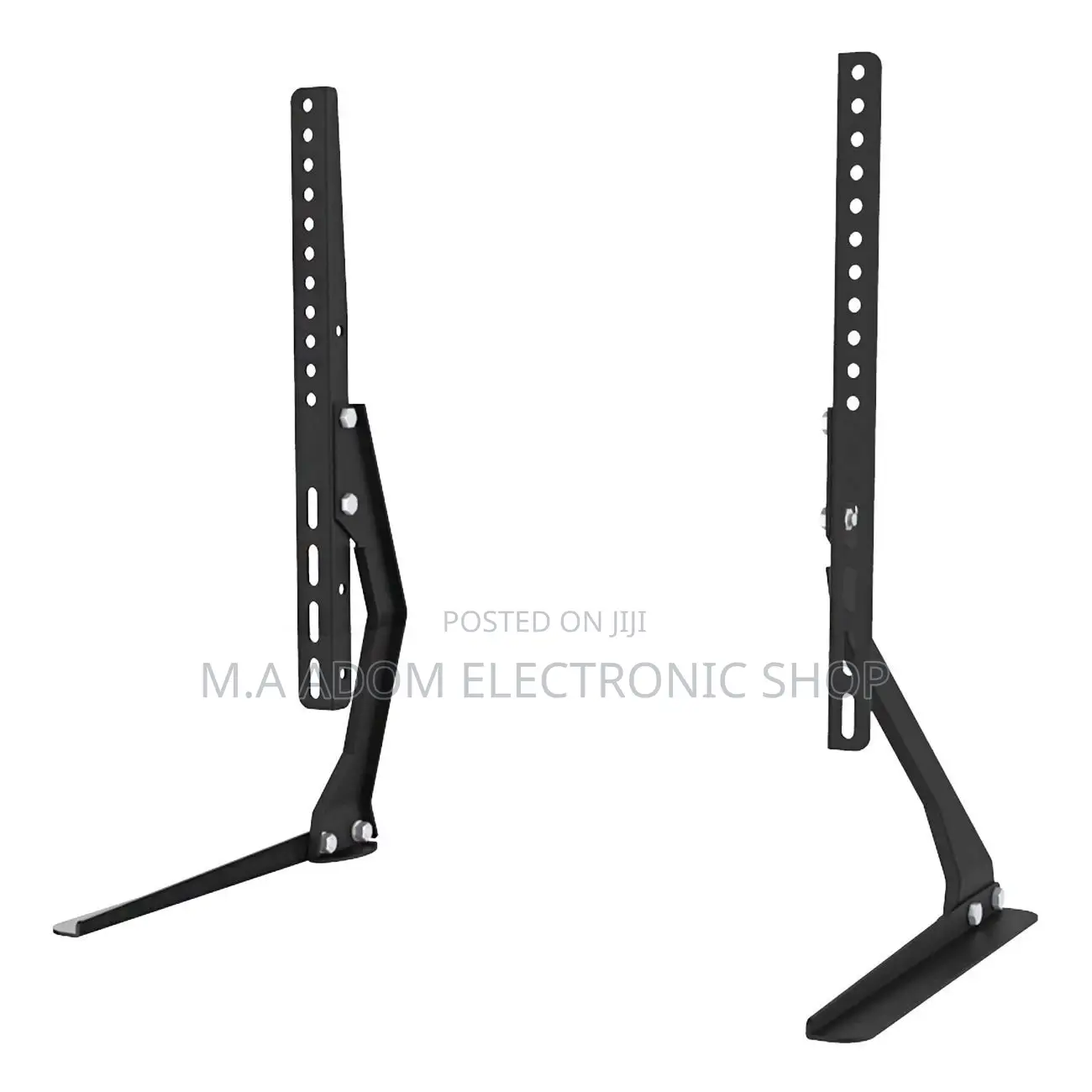 Brand New Universal Leg Stand Tv For 32” To 75” Tv(Black)