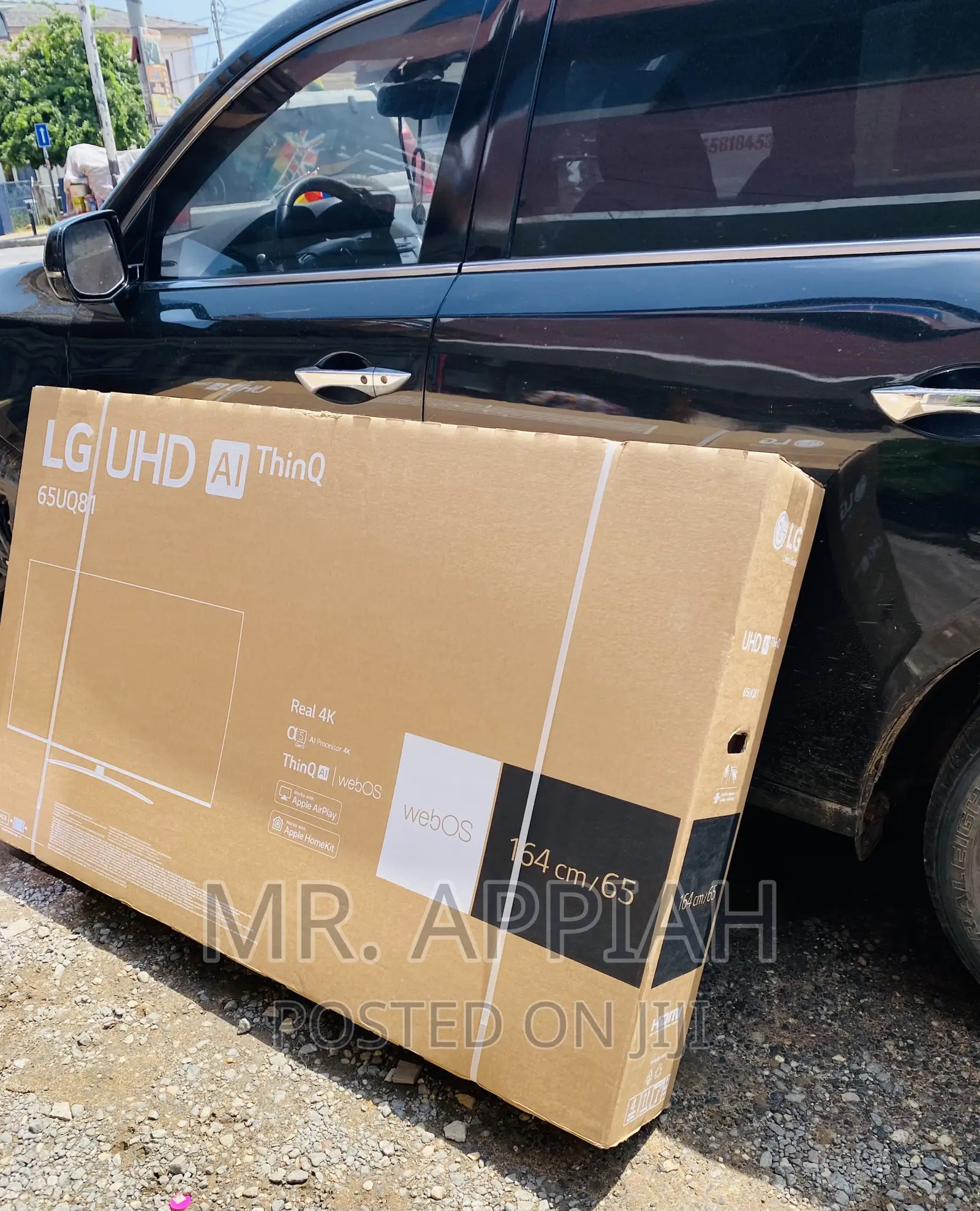 Shop Durable LG 65UQ81003 65” Uhd Smart Led Tv(Black).