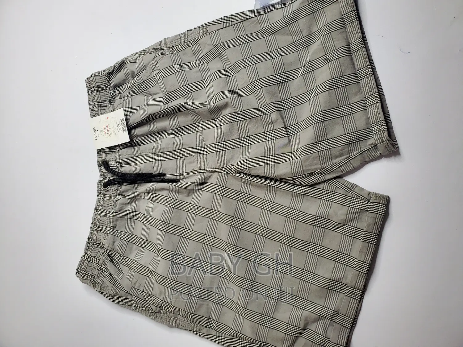 George Baby Boys Gray Shorts
