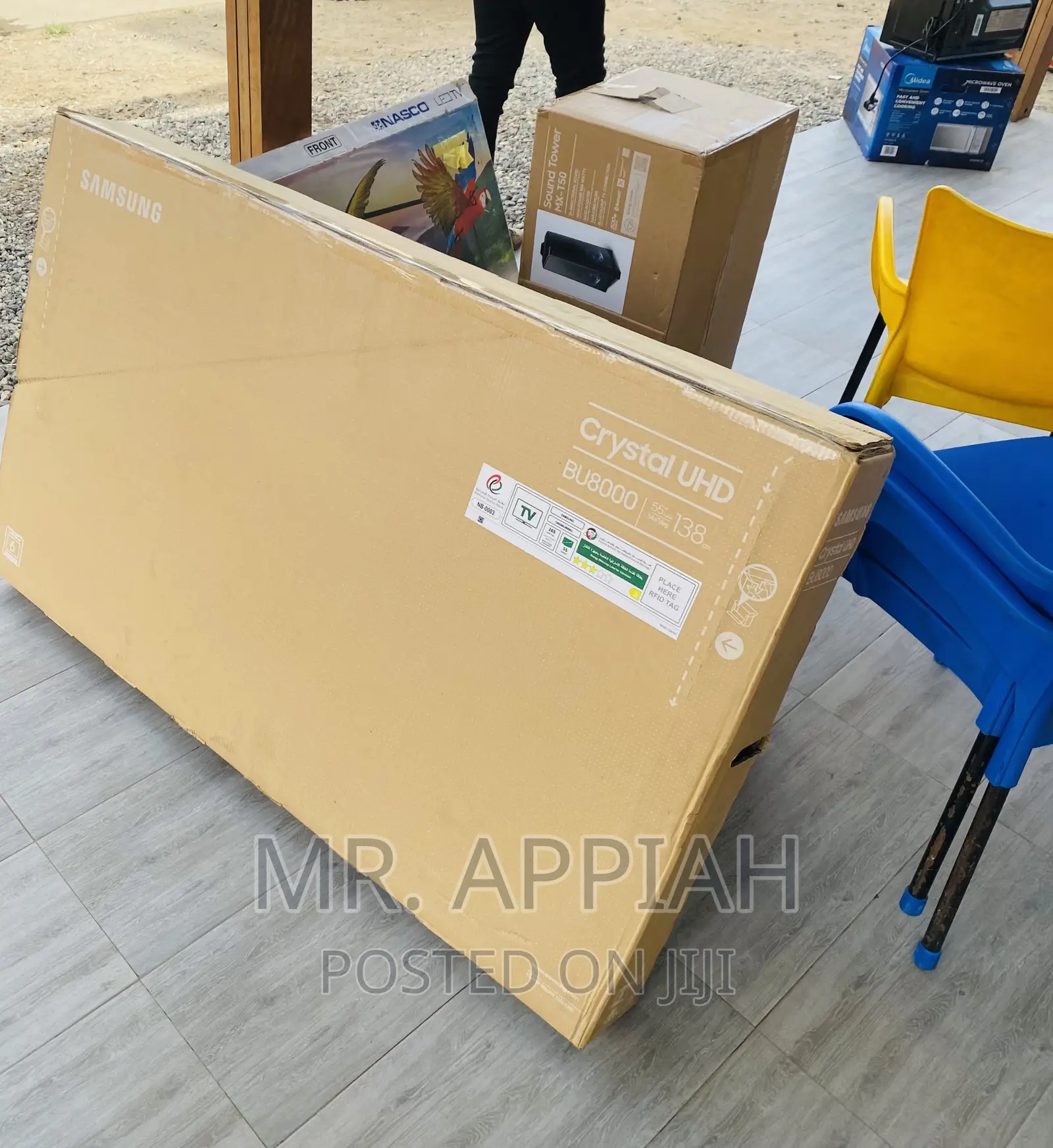 Highly Energy Saving Samsung 55au7022 55” Crystal Uhd Tv.