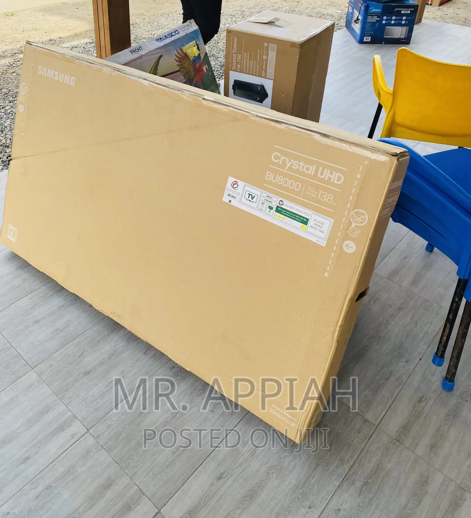 Highly Energy Saving Samsung 55au7022 55” Crystal Uhd Tv.
