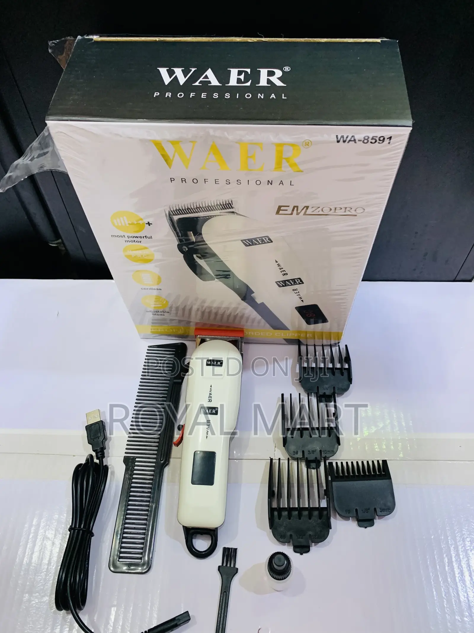 Professional Rechargeable Hair Clipper