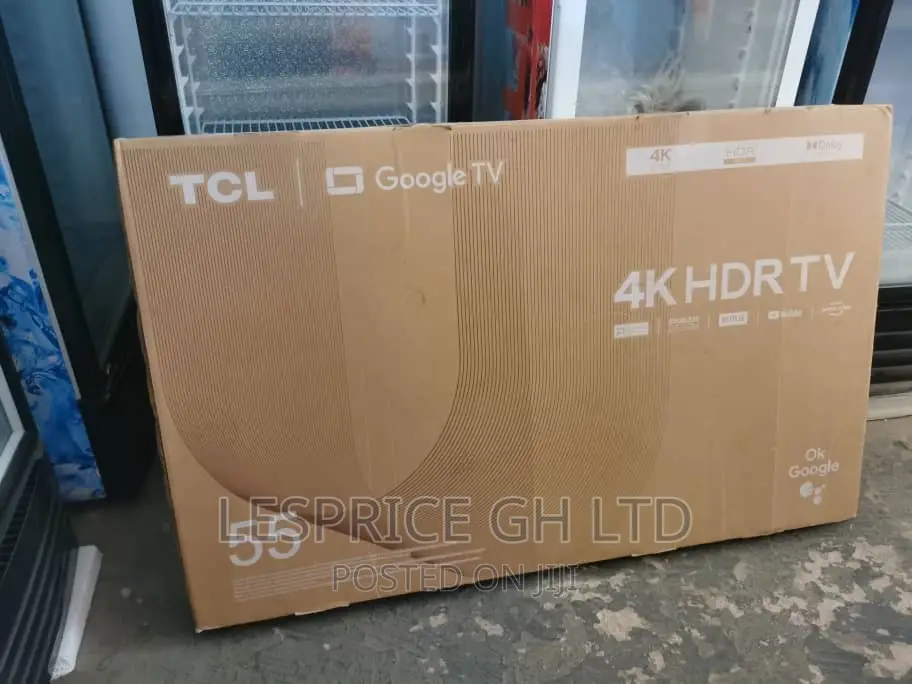 High Resolution ~TCL 55” Android Smart TV