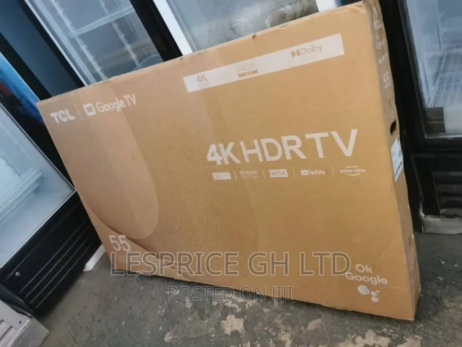 Smart Quality TCL 55” Android HDRTV