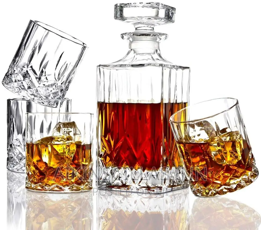 Glass Decanter Set