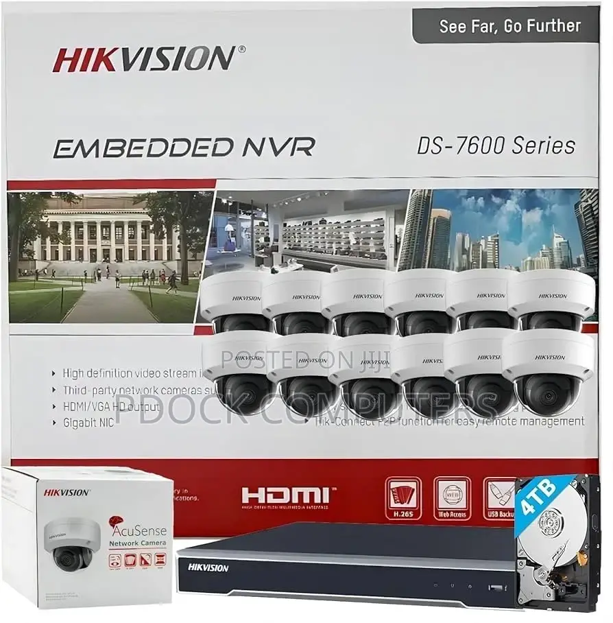 Hikvision 16 Channel NVR Poe Support Up to 8mp