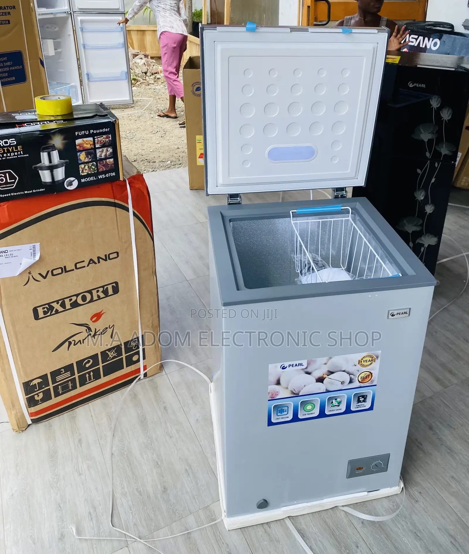Original Pearl PCC-127 Single Door Electric Freezer(100L) 