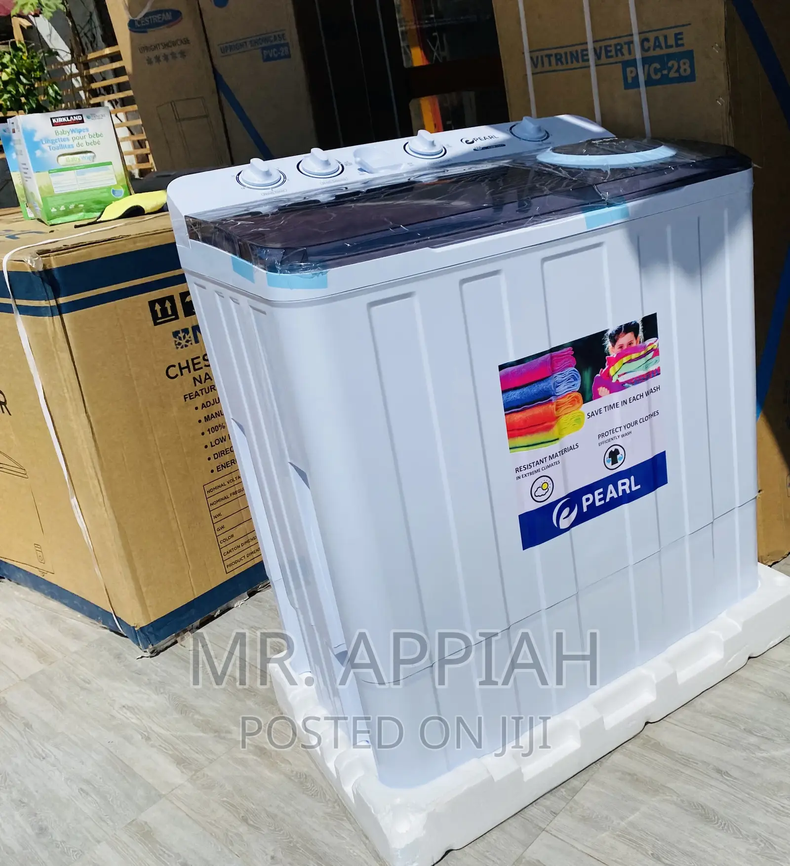 Best Pearl 12kg Top Load Electric Washing Machine(White).