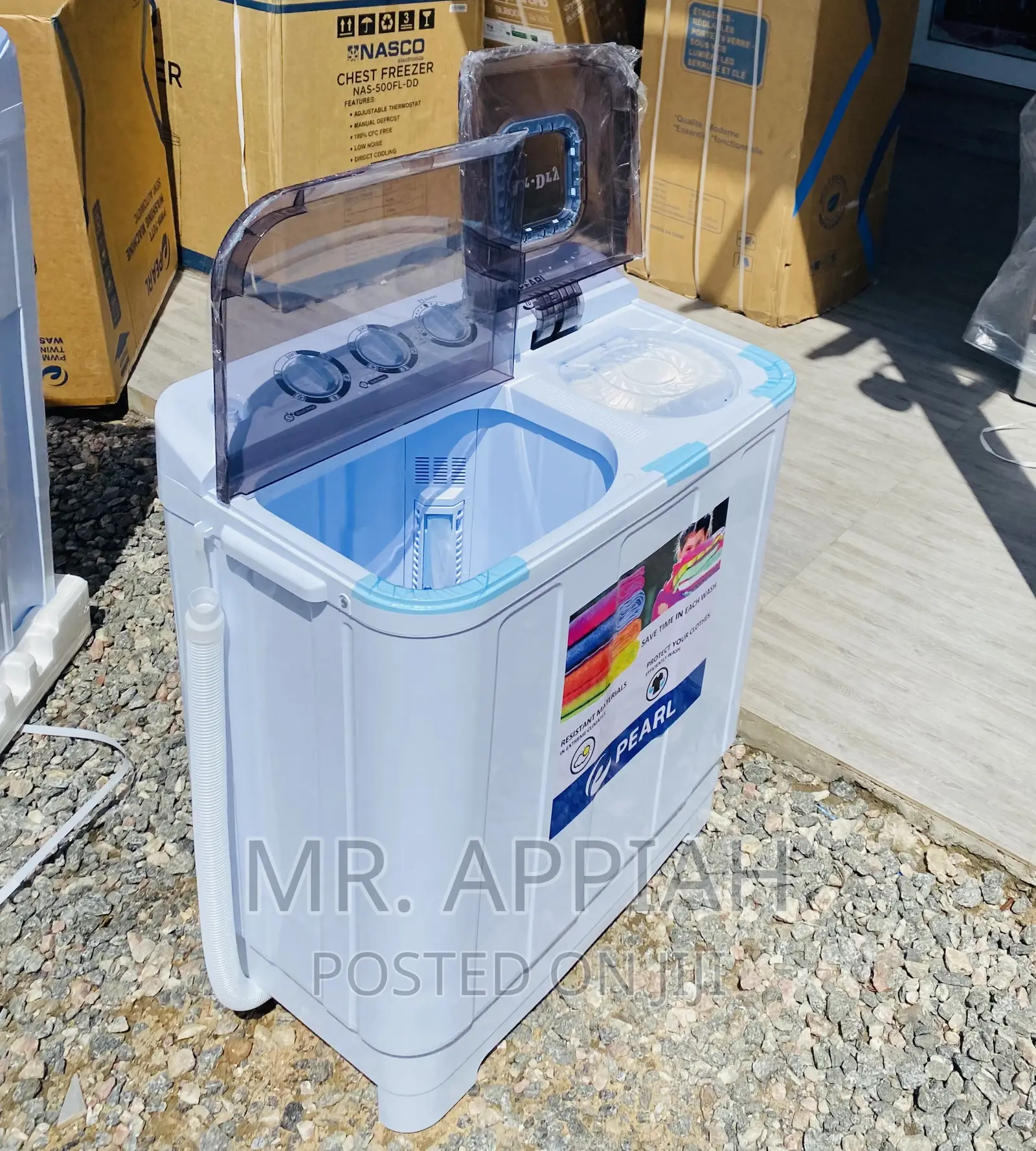 Nicely Pearl 7kg Top Load Electric Washing Machine(White).