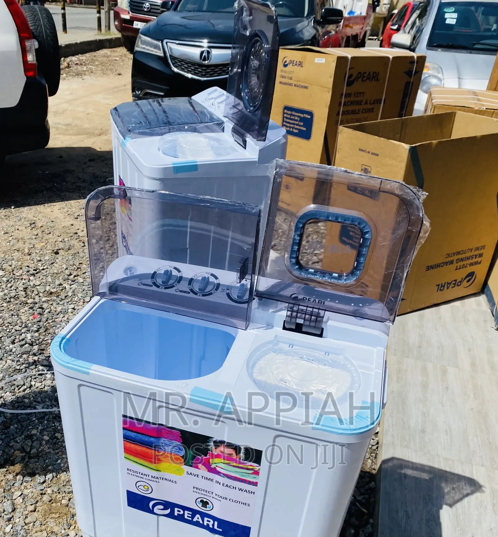 Unique Pearl 7kg Top Load Electric Washing Machine(White).