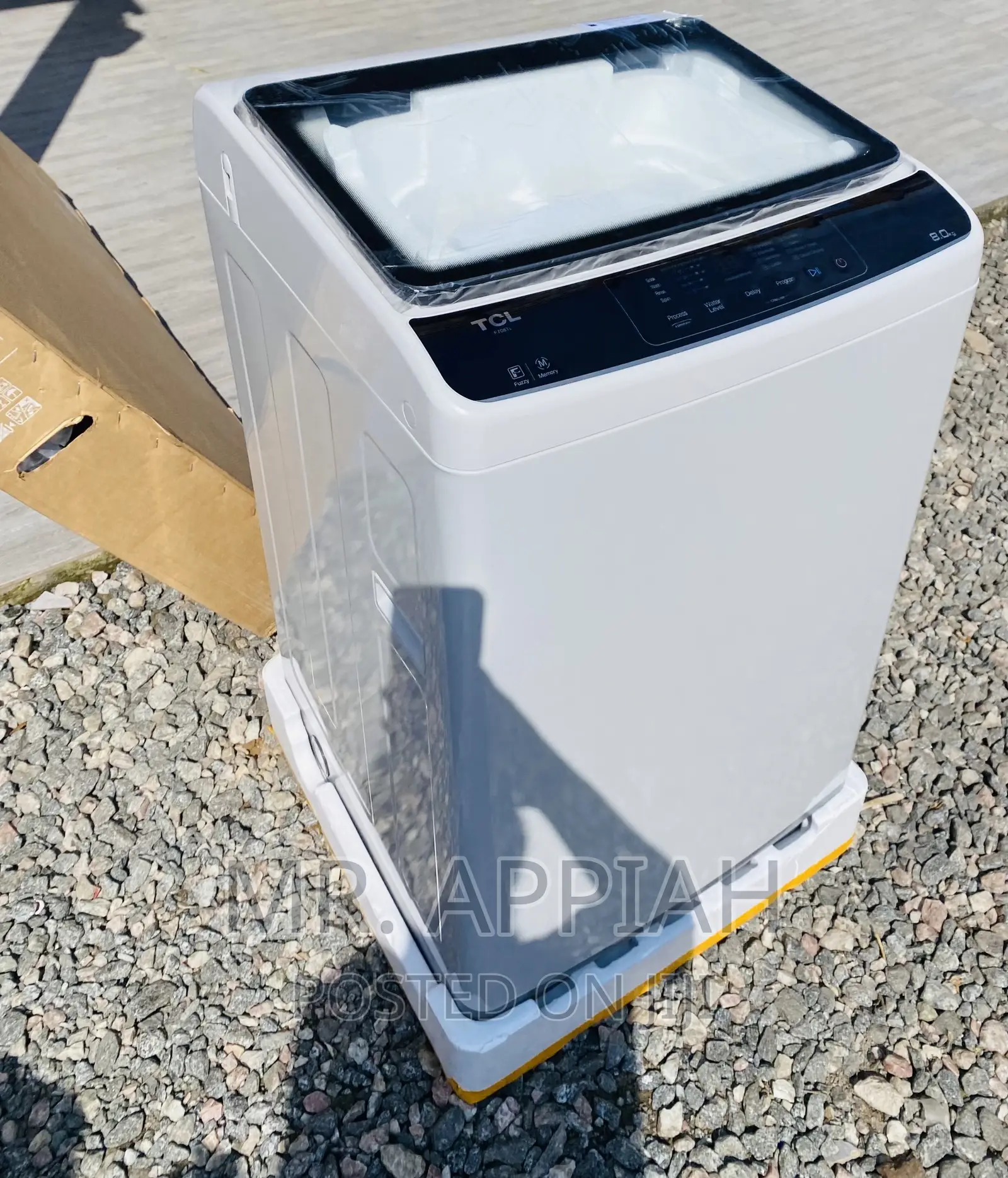 Affordable TCL 8kg Top Load Electric Washing Machine