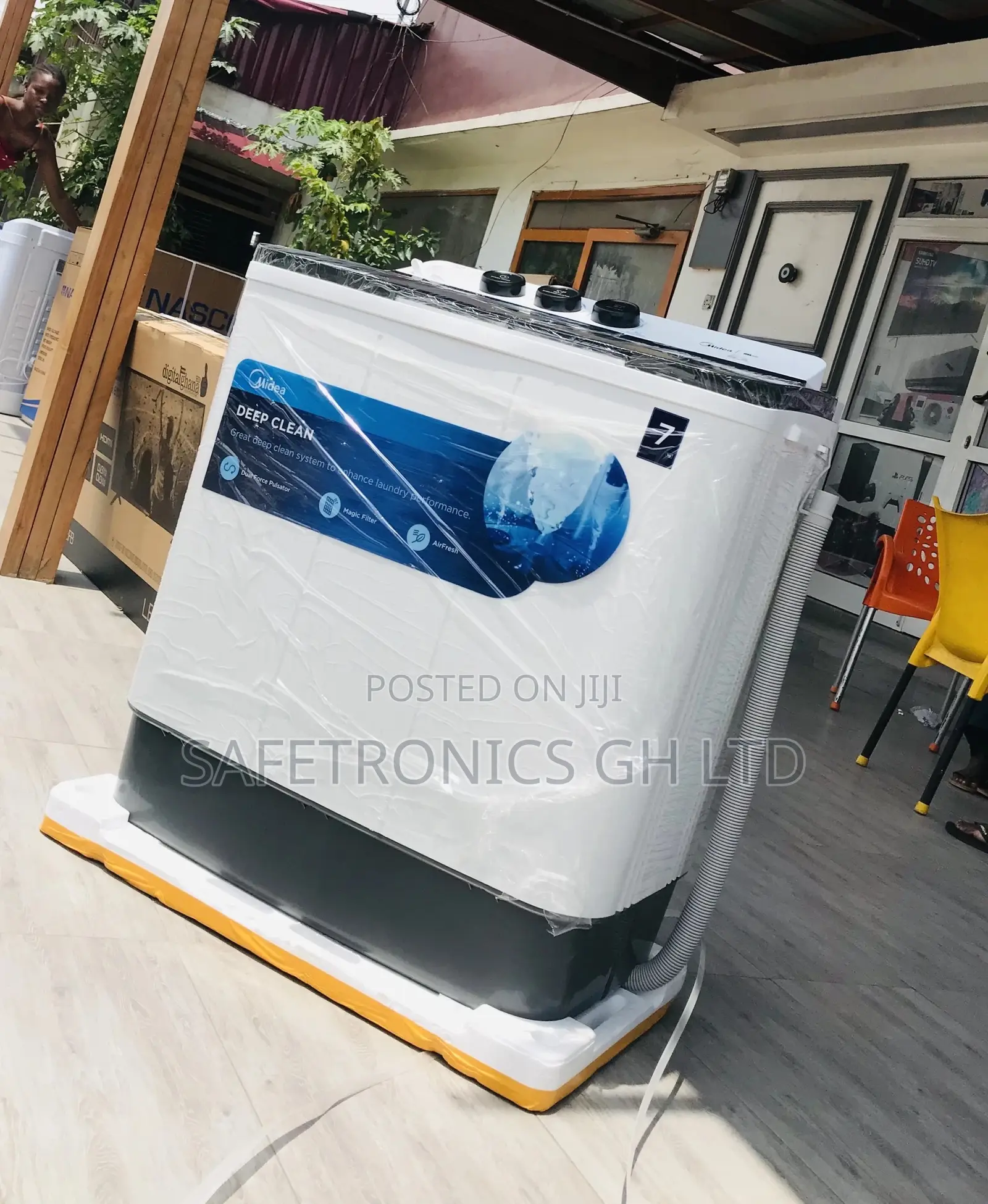 Midea Semiautomatic Topload Washingmachine 7kg Twintub