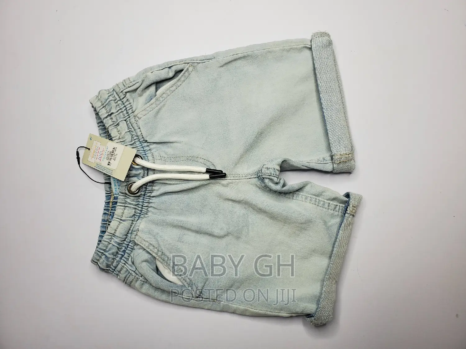 Primark Girls Blue Denim Shorts.