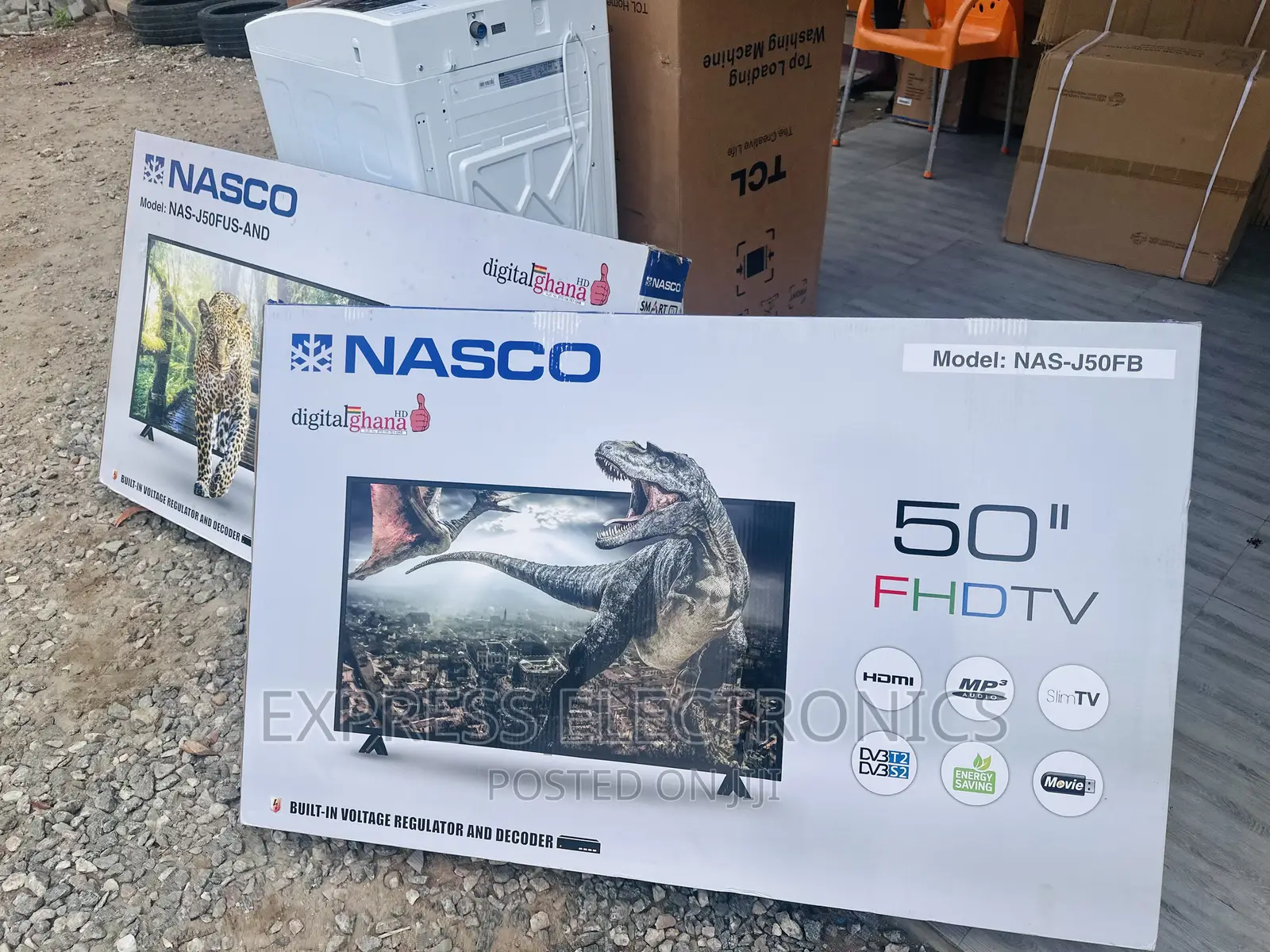 Classy Sleek FHD Satellite  50”Tv Screen 