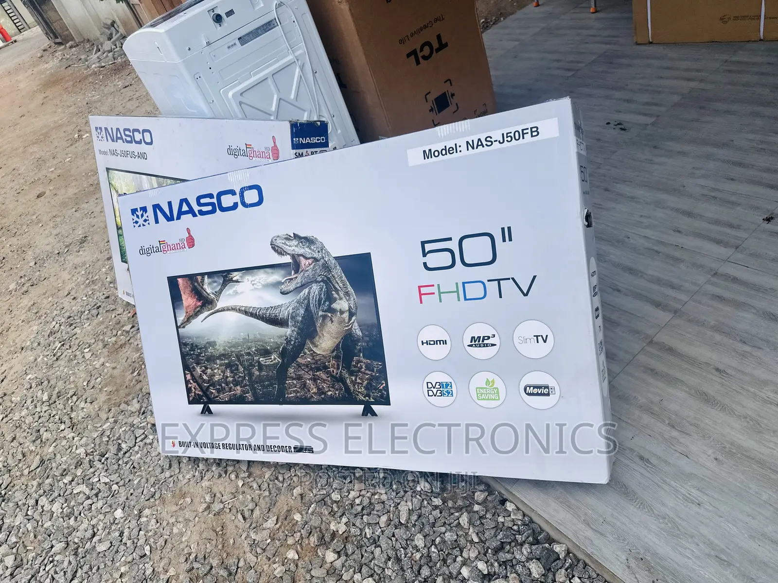 Very Affordable Tv Nasco 50”FHD Satellite  Digital