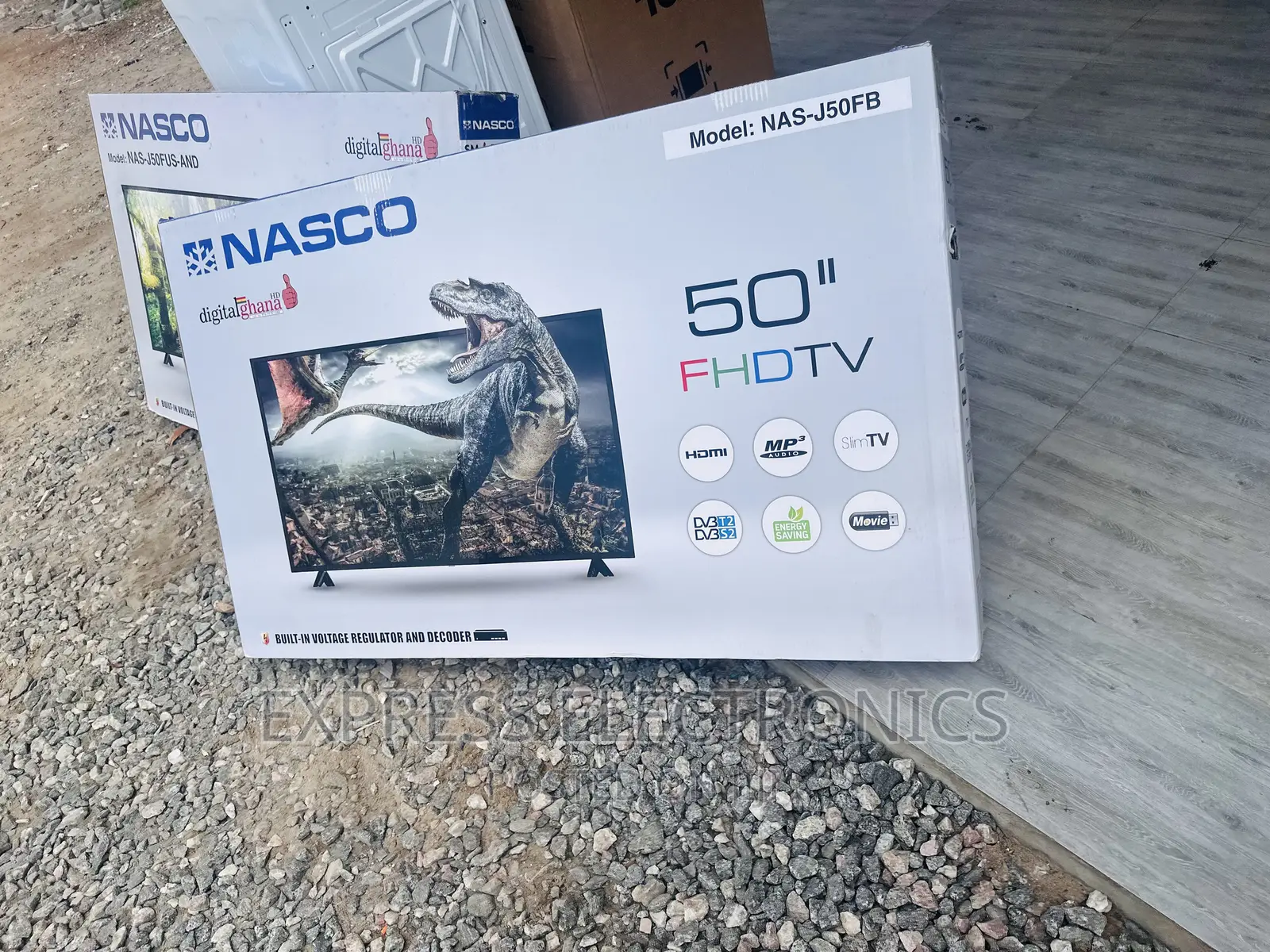 Very Affordable Tv Nasco 50”FHD Satellite  Digital