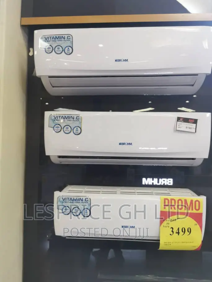 Bruhm 1.5 Hp Ac-R410 Gas–2star AC 12R New Arrival