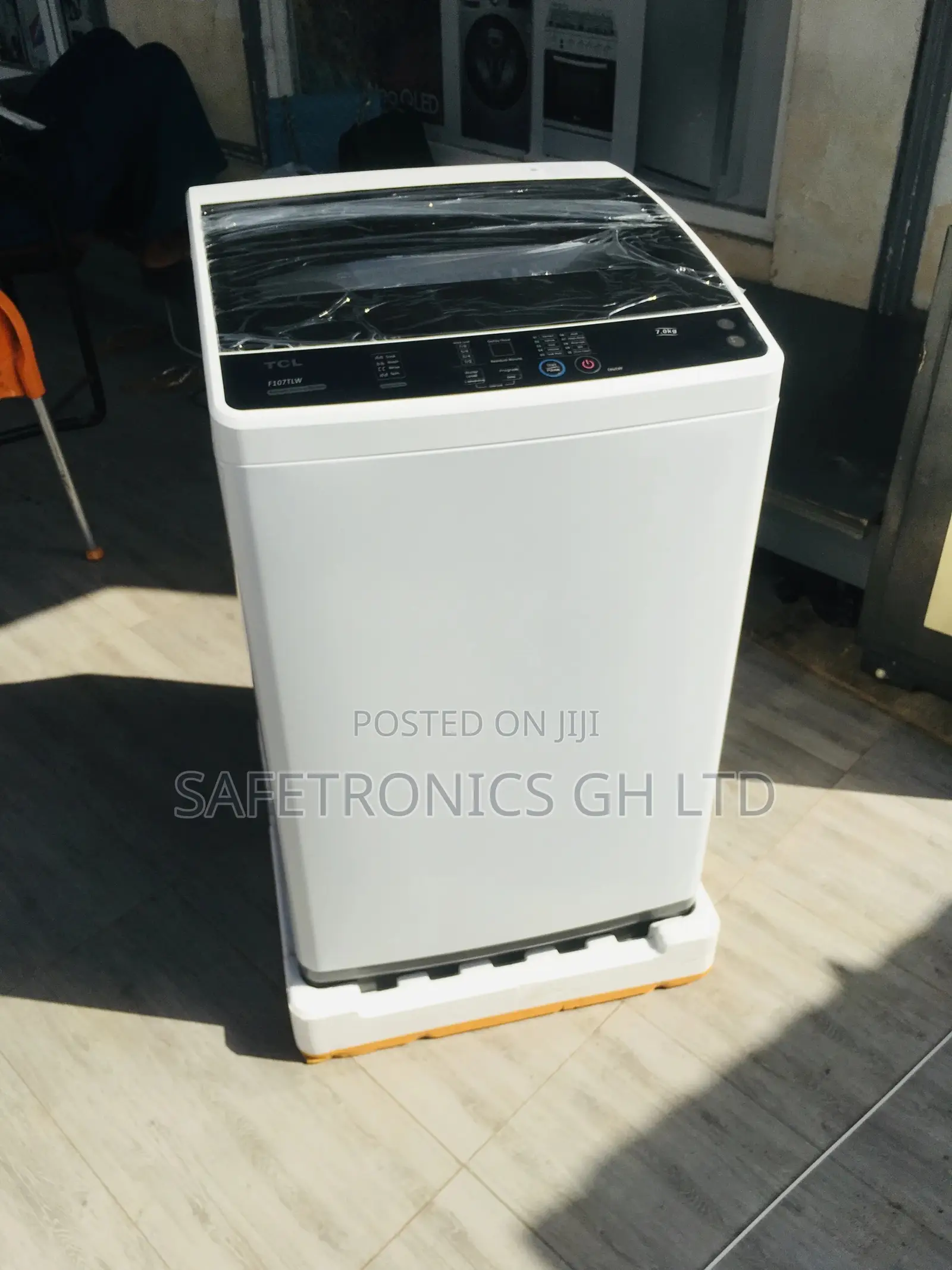 TCL Washingmachine Topload Fullyautomatic 7kg Gray