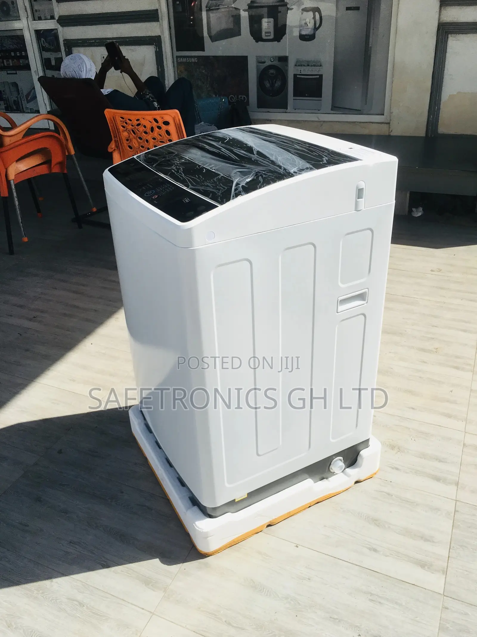 Gray Washingmachine Topload Fullyautomatic 7kg TCL