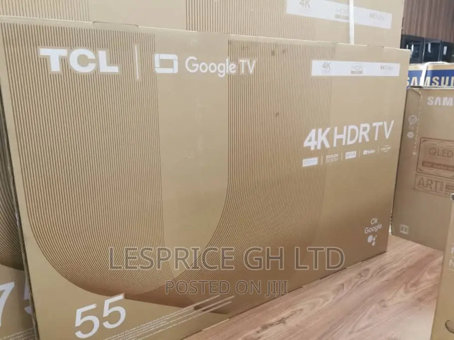 Edgeless Design >TCL 55” Android Smart FHD Tv