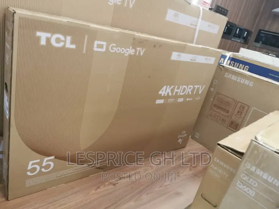 Choose TCL 55” Android Smart Bluetooth TV
