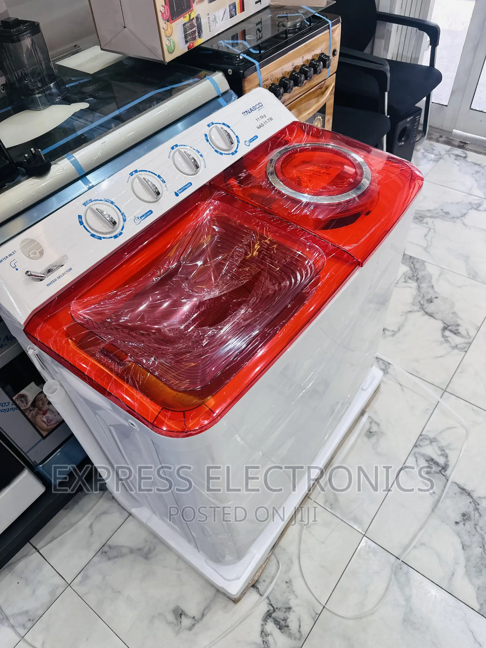 Freestanding Washer Twintub Topload 11kg Nasco