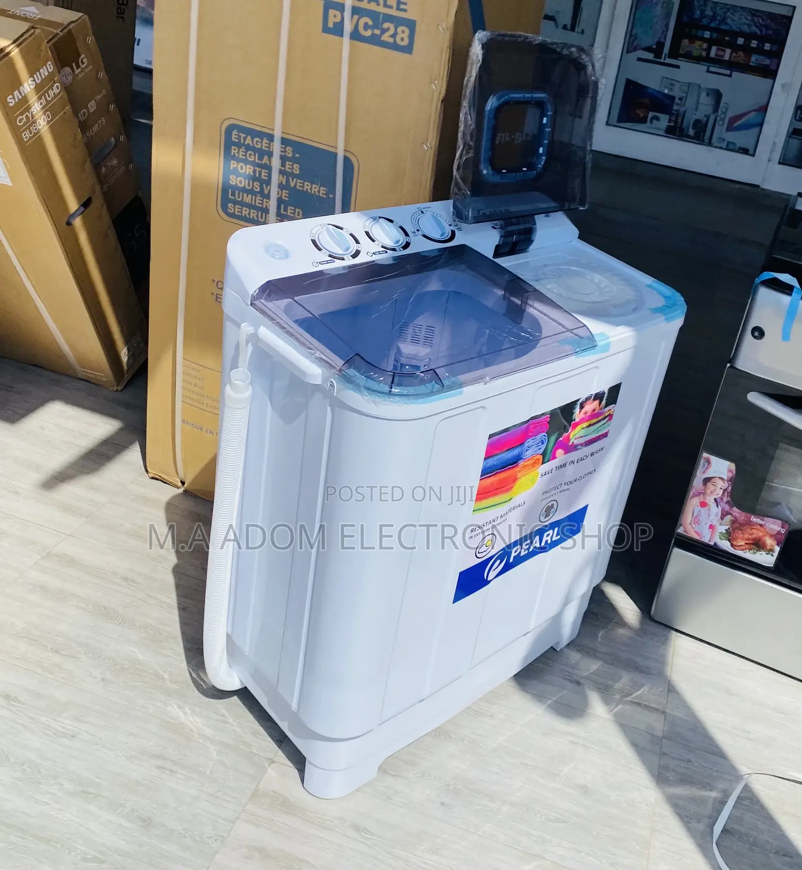 Buy Affordable Pearl 7kg Top Load Electric Washing Machine.