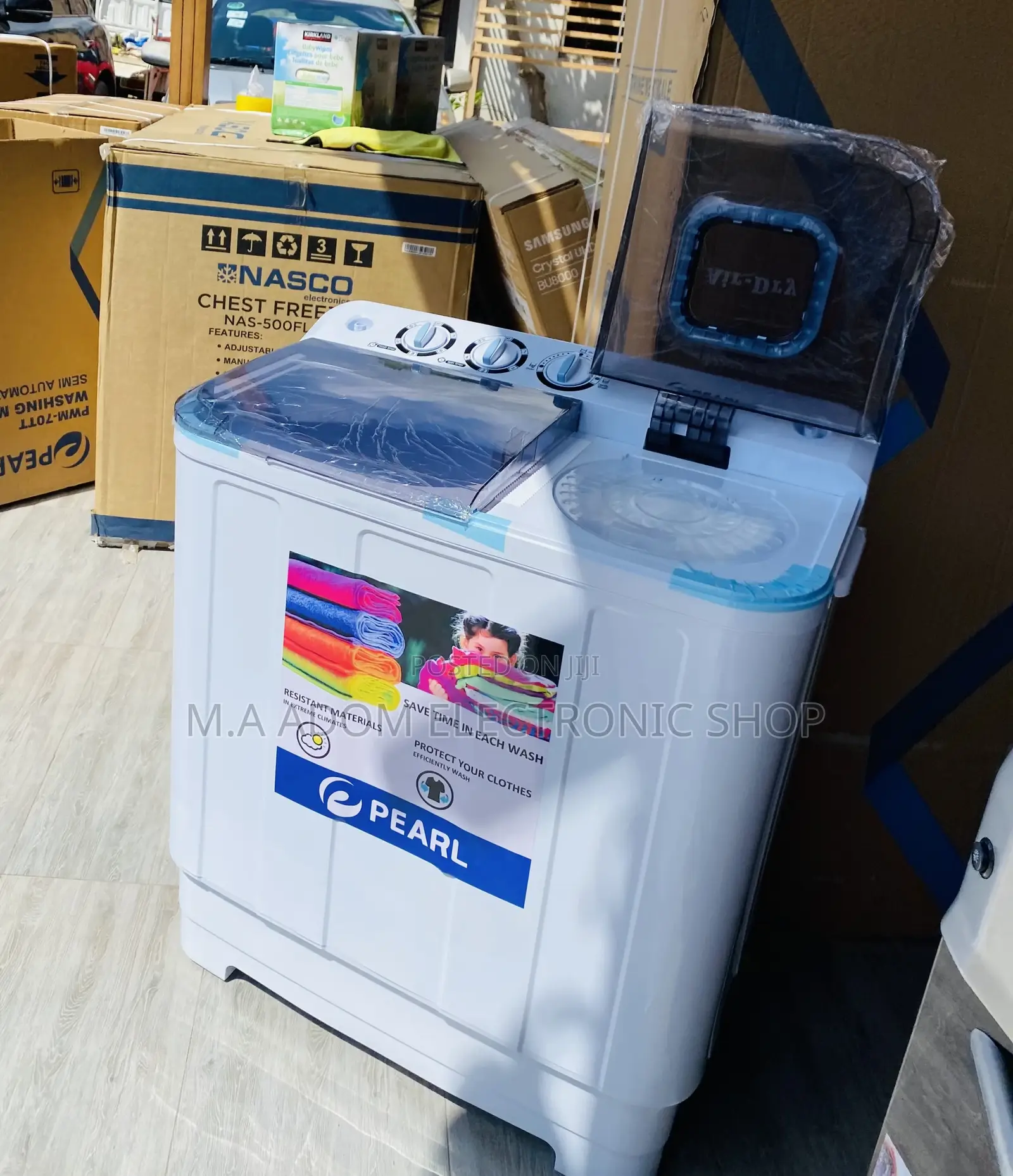 Buy Durable Pearl 7kg Top Load Electric Washing Machine.