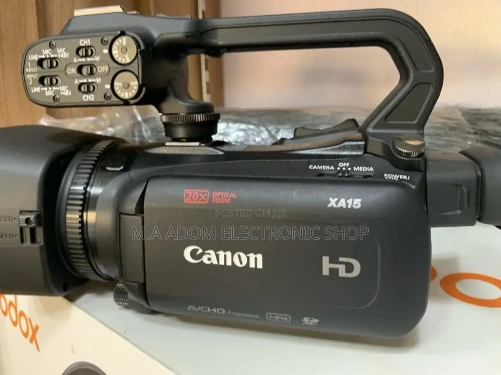 Quality Yet Affordable Canon Xa15 Professional Video Camera.