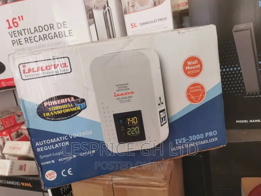 Automatic 3000VA Voltage Stabilizer
