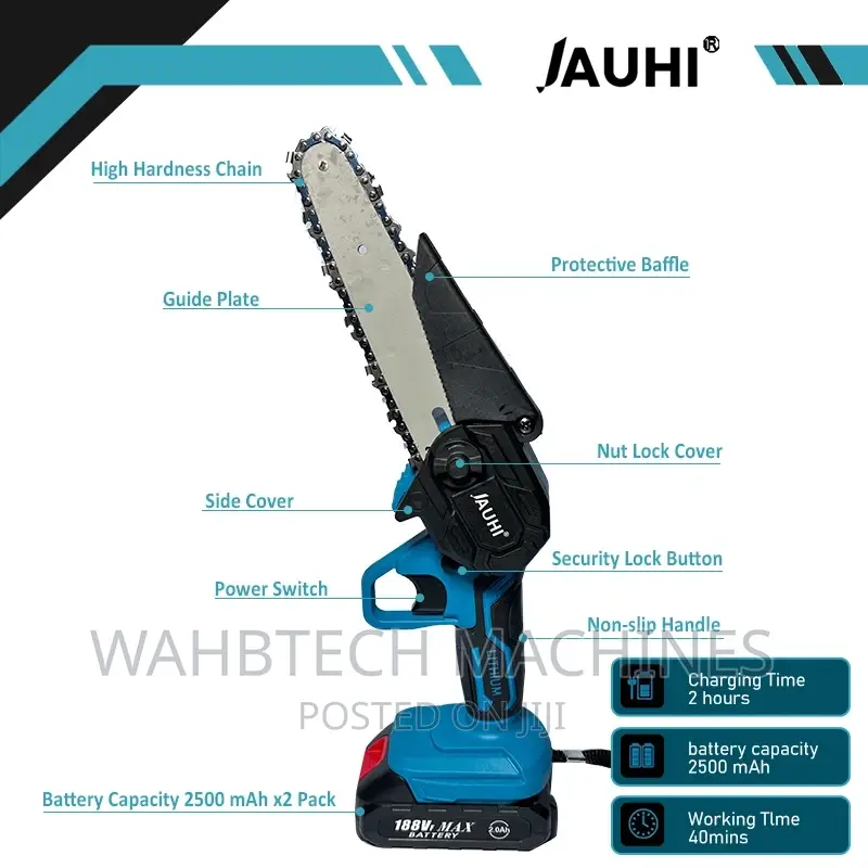 Chargeable Chainsaw 6" , 12"And 16" Available